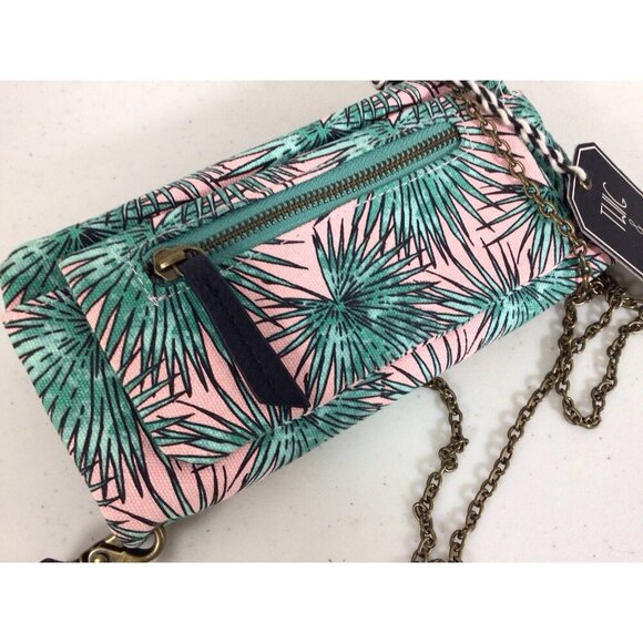 Twig and Arrow Crossbody Wristlet Brass Chain Purse Bag NEW - Picture 6 of 7